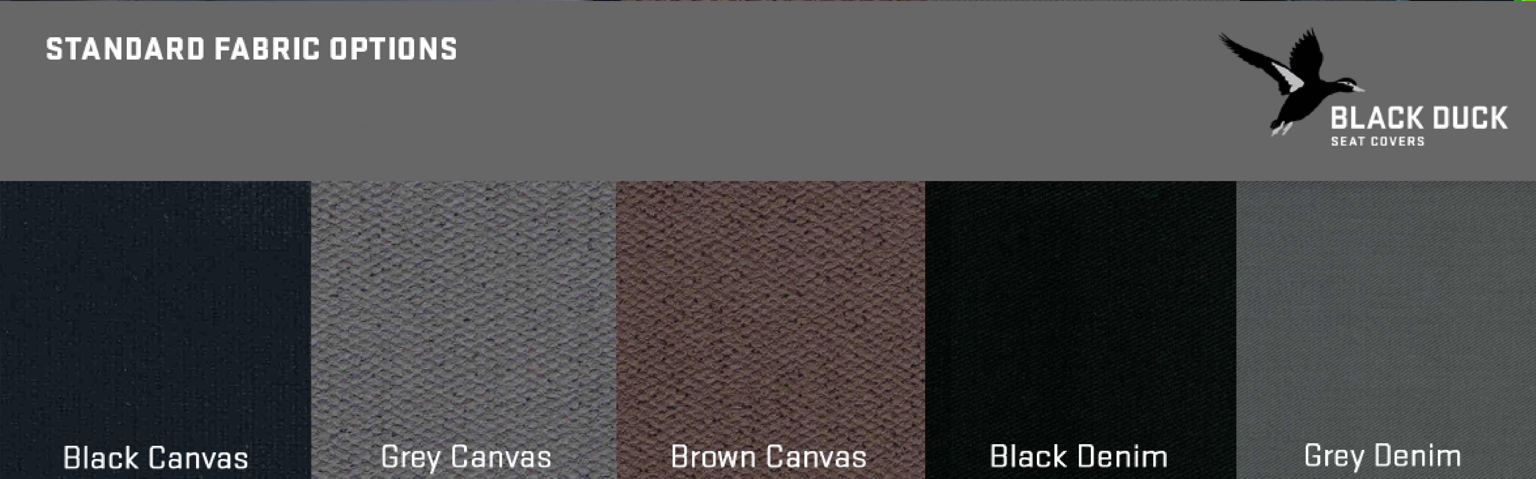 RECARO SPECIALIST L BLACK DUCK SEAT COVERS